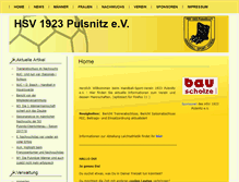 Tablet Screenshot of hsv1923pulsnitz.de
